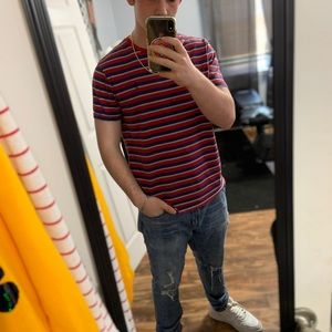 Polo Ralph Lauren Stripped Custom Slim Fit tee